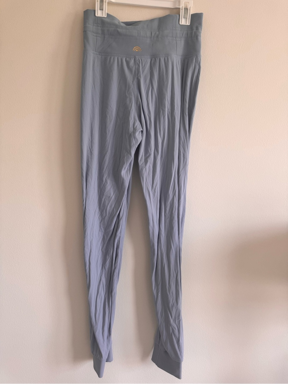 Light Blue Drawstring joggers - Picture 2 of 3